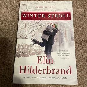 Winter Stroll paperback book by Elin Hildebrand